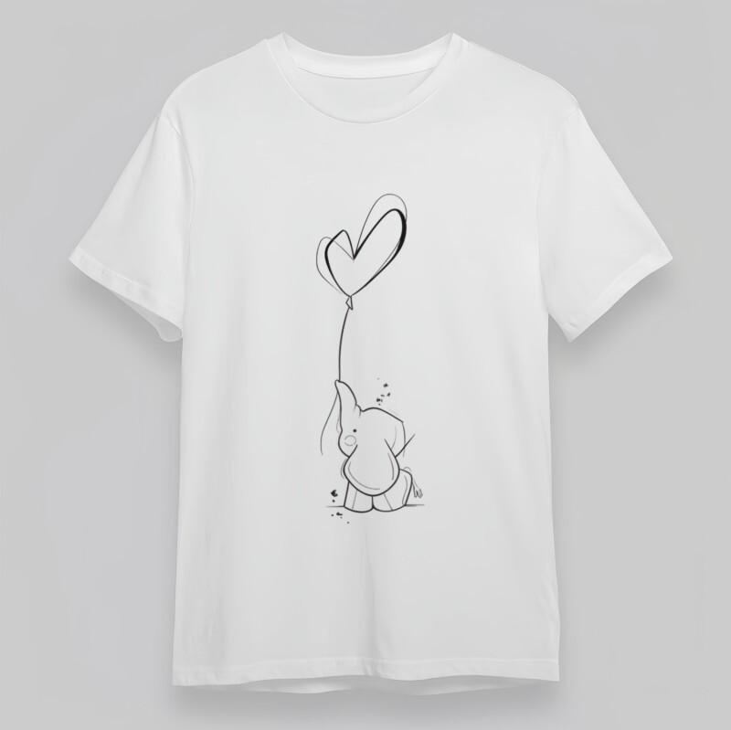 Women s Slight Stretch Oversize T-Shirt Elephant With Heart Balloon Line Art Tee 4XL
Women s Slight Stretch Oversize T-Shirt Elephant With Heart Balloon Line Art Tee 4XL