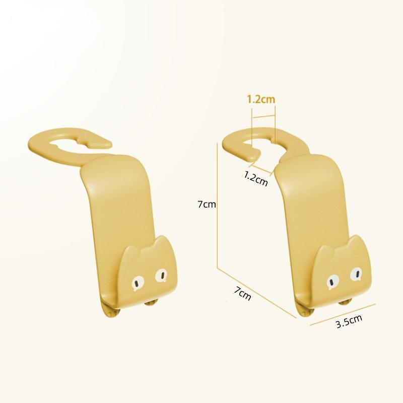 2 шт. Милый мультяшный спинка сиденья автомобиля скрытый многофункциональный крючок для заднего сиденья автомобиля съемный креативный подголовник маленький крючок жёлтый
2 шт. Милый мультяшный спинка сиденья автомобиля скрытый многофункциональный крючок для заднего сиденья автомобиля съемный креативный подголовник маленький крючок жёлтый