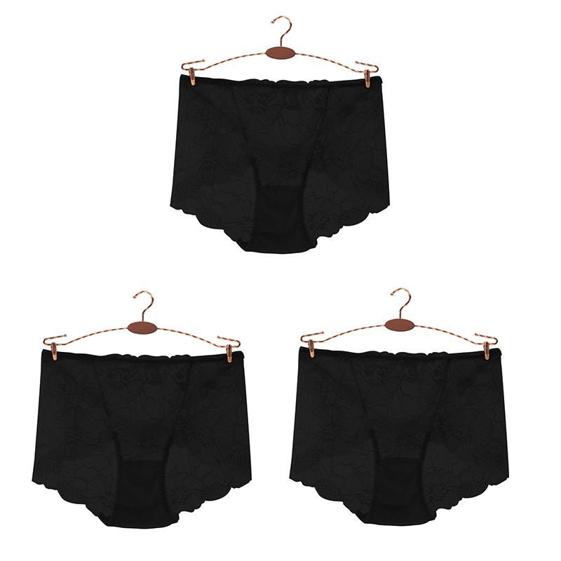 3 шт. Жіноча мереживна нижня білизна, жіночі прозорі труси із середньою талією з порожнистої сітки XL чорний
3 шт. Жіноча мереживна нижня білизна, жіночі прозорі труси із середньою талією з порожнистої сітки XL чорний