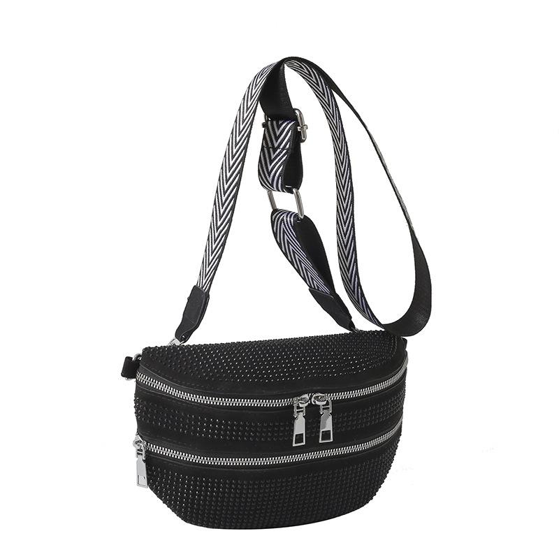 Женская поясная сумка со стразами 2024 года, новая модная нагрудная сумка со стразами, сумка-мессенджер в иностранном стиле, весна-лето, новая сумка через плечо чёрный
Женская поясная сумка со стразами 2024 года, новая модная нагрудная сумка со стразами, сумка-мессенджер в иностранном стиле, весна-лето, новая сумка через плечо чёрный