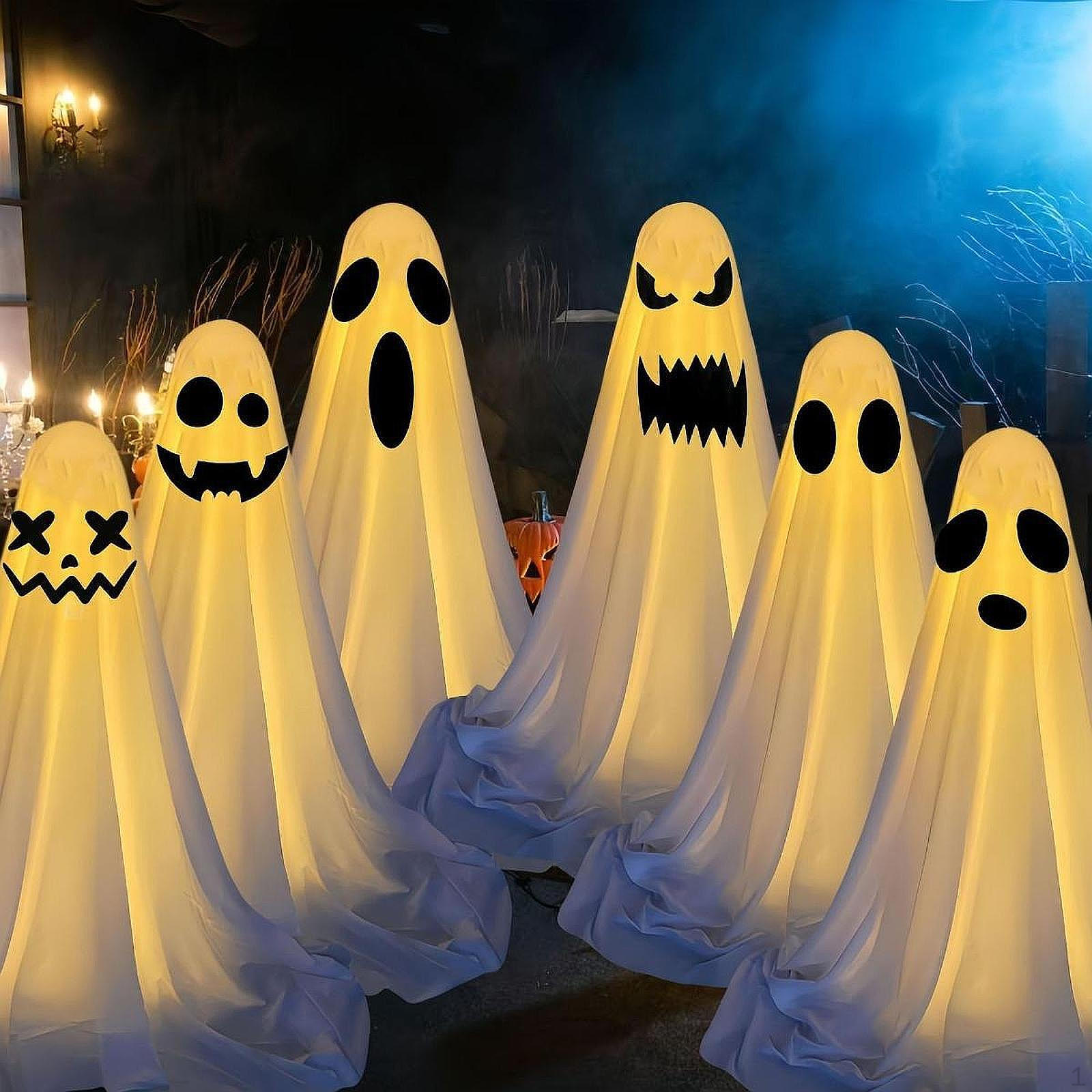 Призрачный декор на Хэллоуин Фигурка Белого Духа, навязчивая фотореквизит Style F
Призрачный декор на Хэллоуин Фигурка Белого Духа, навязчивая фотореквизит Style F