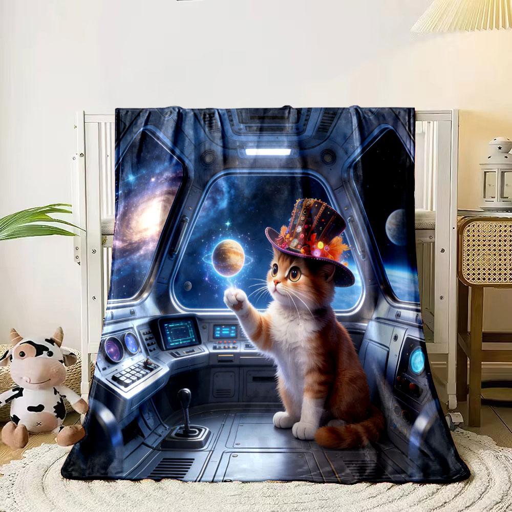 Multi-Sizes Cute Tabby Cat Print Blanket Flannel Soft Comfort Home Travel Blanket Kids Warm Blanket Picnic Luxury Gifts 75x90cm
Multi-Sizes Cute Tabby Cat Print Blanket Flannel Soft Comfort Home Travel Blanket Kids Warm Blanket Picnic Luxury Gifts 75x90cm