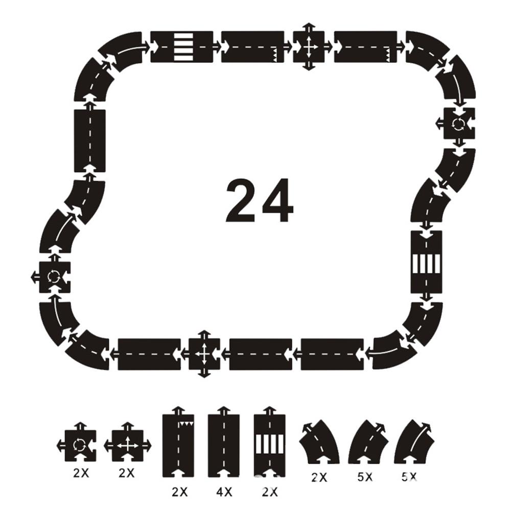 Kids DIY Splicing Track Puzzle Highway Stitching Prop Traffic Roadway Accessories Kids Gift
Kids DIY Splicing Track Puzzle Highway Stitching Prop Traffic Roadway Accessories Kids Gift