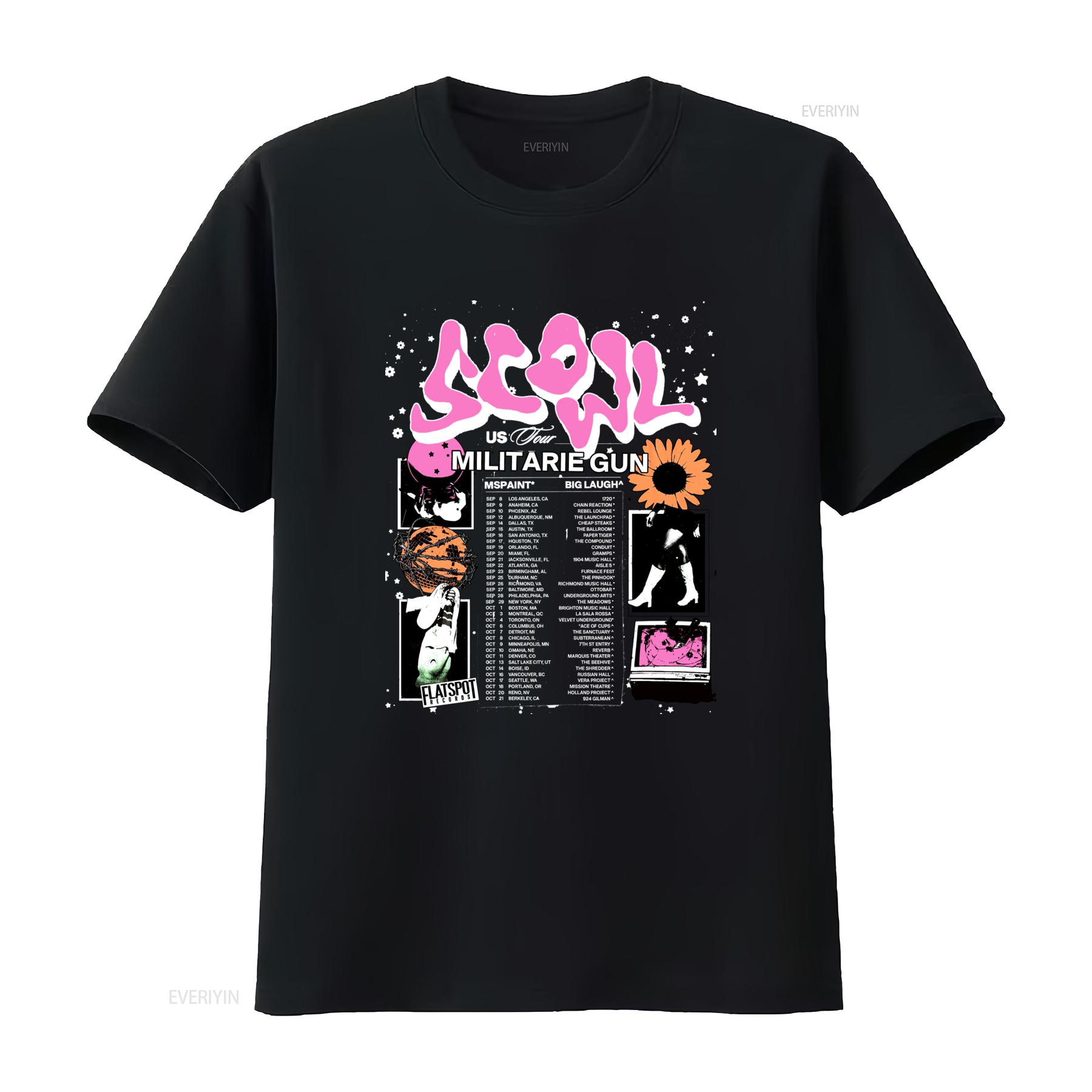 Scowl and Militarie Gun US Tour 2023 Adult T Shirt with Dates Band Art vintage Washed Slightly Soft Stretched Stylish graphic 4XL
Scowl and Militarie Gun US Tour 2023 Adult T Shirt with Dates Band Art vintage Washed Slightly Soft Stretched Stylish graphic 4XL