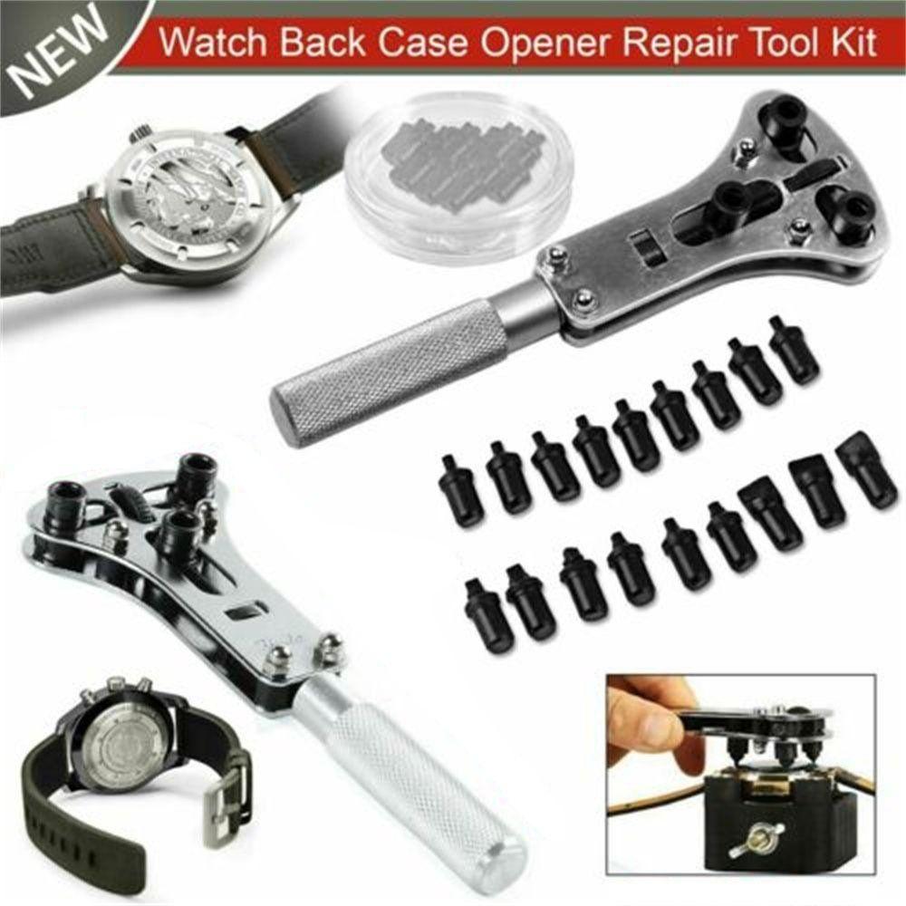 the Bottom Watchmaker Watch Repair Tool Wrenchmaker Screw Clock Remover Tools Kit Back Case Opener
the Bottom Watchmaker Watch Repair Tool Wrenchmaker Screw Clock Remover Tools Kit Back Case Opener