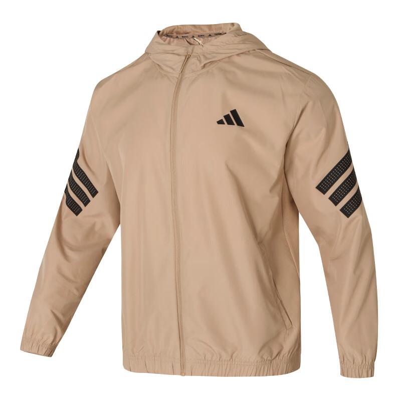 Adidas Sports Lifestyle Brand Logo Fashion Outdoor Windproof Casual Hooded Jacket Men Jacket Brown JM6751 M
Adidas Sports Lifestyle Brand Logo Fashion Outdoor Windproof Casual Hooded Jacket Men Jacket Brown JM6751 M
