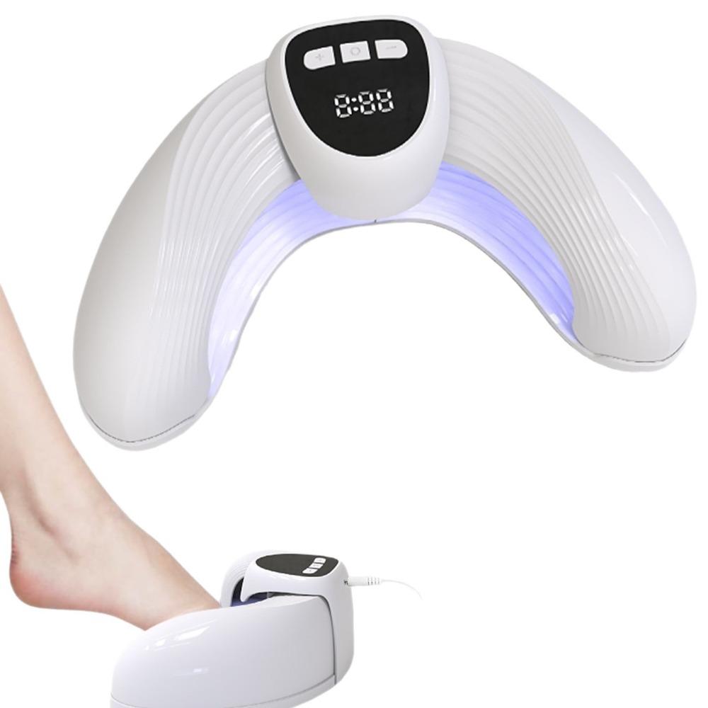 with Display Nail Art Lamp Auto On and 3 Timer Curing Lamp Nail Fungal Eradication Device чорний
with Display Nail Art Lamp Auto On and 3 Timer Curing Lamp Nail Fungal Eradication Device чорний