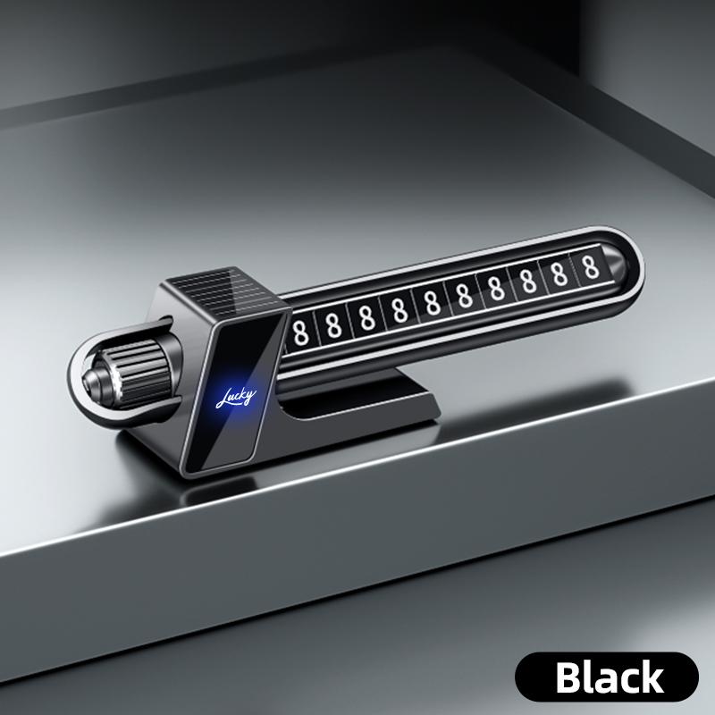 New Solar-Powered Light-Up Temporary Parking Number Plate, Car Phone Number Switchable Dual Number Plate
New Solar-Powered Light-Up Temporary Parking Number Plate, Car Phone Number Switchable Dual Number Plate