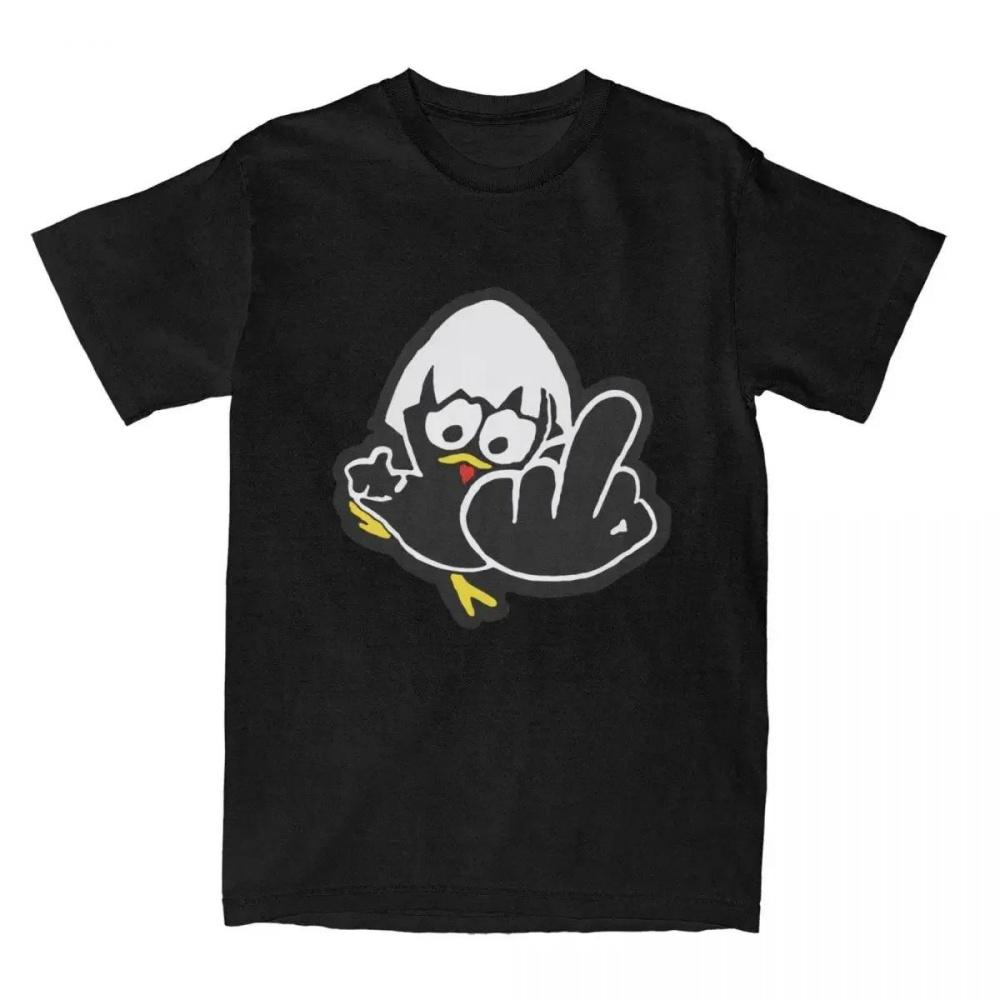 Футболка Calimero Funny Cartoon Chicken Print T-Shirt для мужчин из 100% хлопка с креативным принтом, круглым вырезом и коротким рукавом, трендовая одежда S чёрный
Футболка Calimero Funny Cartoon Chicken Print T-Shirt для мужчин из 100% хлопка с креативным принтом, круглым вырезом и коротким рукавом, трендовая одежда S чёрный