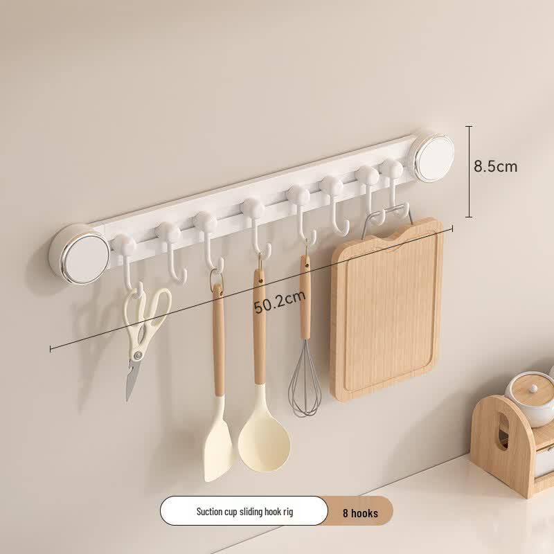 Handon Suction Cup Kitchen Hook Rack
Handon Suction Cup Kitchen Hook Rack