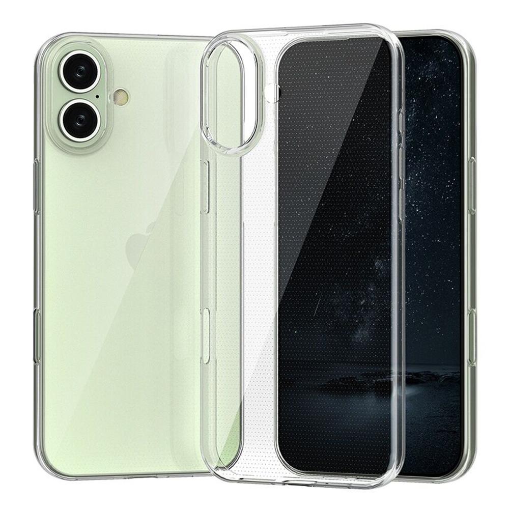 For iPhone 16 Plus Case Transparent TPU Anti-Scratch Mobile Phone Cover A
For iPhone 16 Plus Case Transparent TPU Anti-Scratch Mobile Phone Cover A