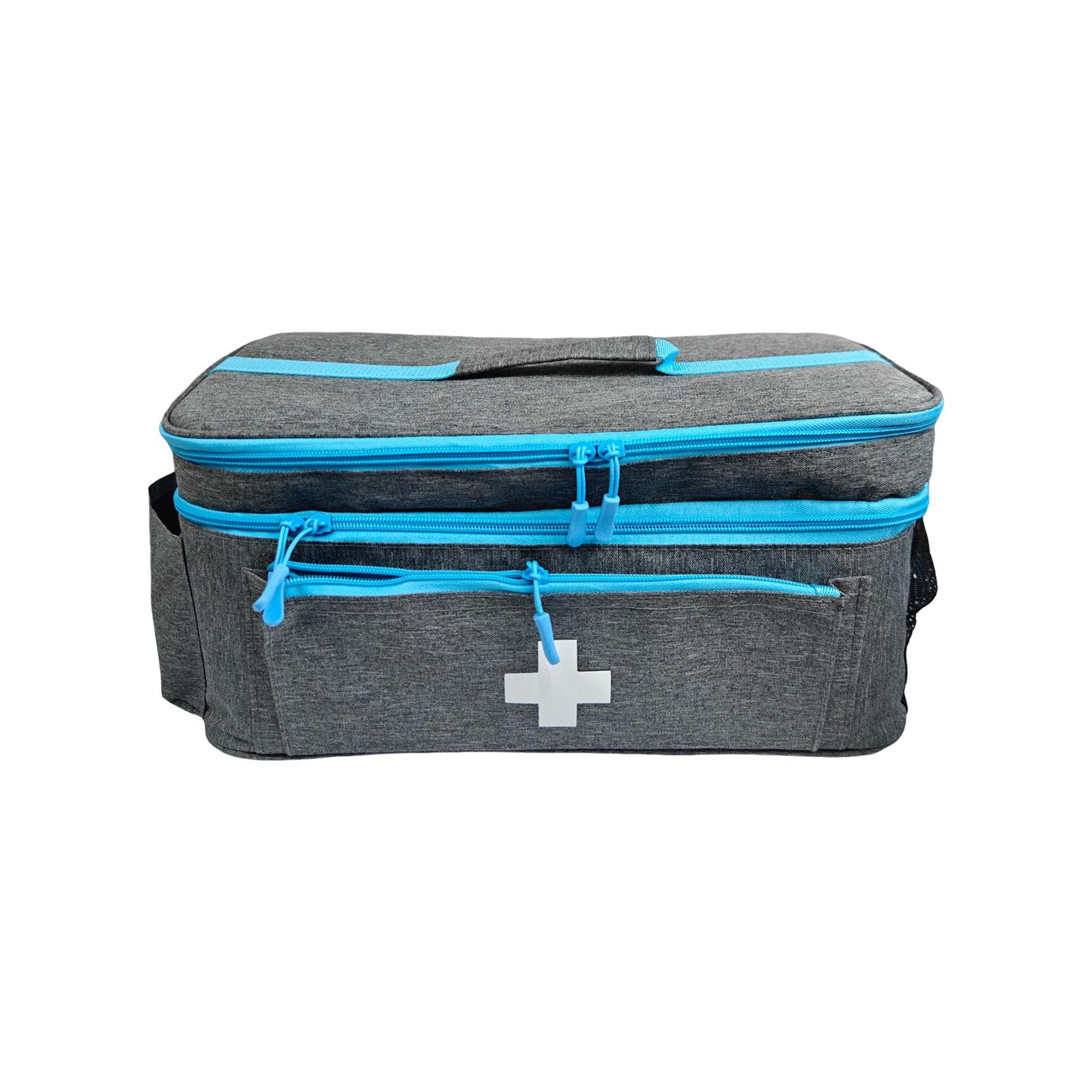Travel Medicine Box Storage Bag Home Travel First Aid Kit Waterproof Nylon Portable Organizer сірий колір
Travel Medicine Box Storage Bag Home Travel First Aid Kit Waterproof Nylon Portable Organizer сірий колір
