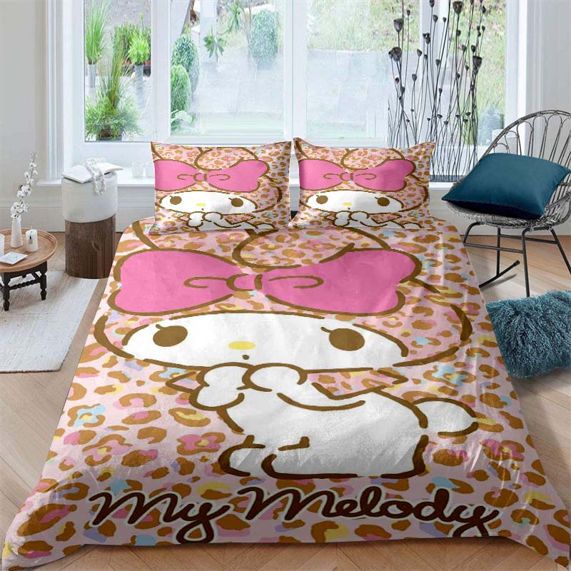 My Melody cartoon-patterned bedding, available in multiple sizes, includes one duvet cover and two pillowcases. A perfect holid0 135x200cm
My Melody cartoon-patterned bedding, available in multiple sizes, includes one duvet cover and two pillowcases. A perfect holid0 135x200cm