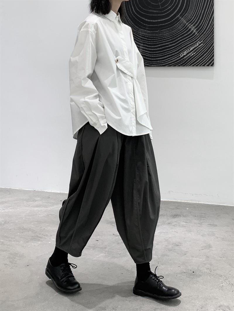 Повседневные брюки Johnature Женские свободные брюки-баллоны Широкие укороченные шаровары Брюки-редиски Весна Осень Повседневные One Size темно серый
Повседневные брюки Johnature Женские свободные брюки-баллоны Широкие укороченные шаровары Брюки-редиски Весна Осень Повседневные One Size темно серый