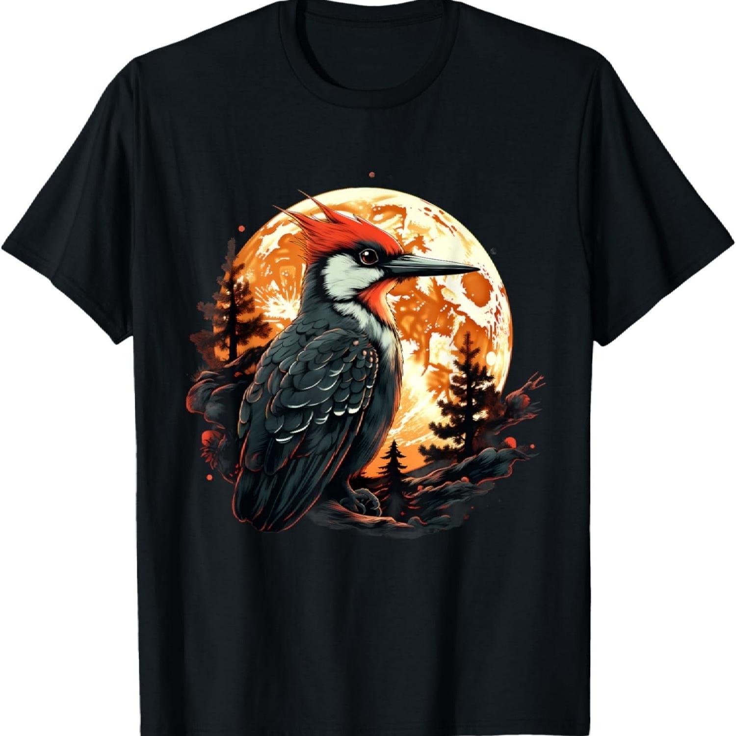 Woodpecker Forest Portrait Wildlife Animal Art Artwork T-Shirt S чёрный
Woodpecker Forest Portrait Wildlife Animal Art Artwork T-Shirt S чёрный
