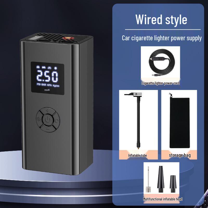 Compact Dual-Use Portable Electric Tire & Air Pump Single Unit
Compact Dual-Use Portable Electric Tire & Air Pump Single Unit