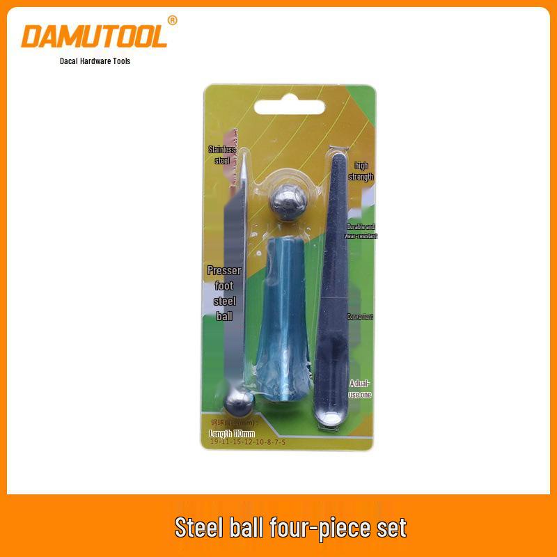 Multi-functional Steel Ball Grout & Seam Cleaning Tool Set, 4 Pressing Tools & 5 Cleaning Tools.
Multi-functional Steel Ball Grout & Seam Cleaning Tool Set, 4 Pressing Tools & 5 Cleaning Tools.