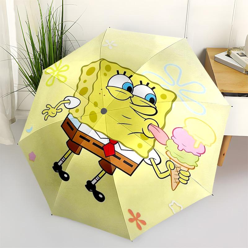 1pc SpongeBob Ice Cream Cone Umbrella with Plastic Handle,Suitable for All Seasons Home Travel Outdoor UmbrellaFP035
1pc SpongeBob Ice Cream Cone Umbrella with Plastic Handle,Suitable for All Seasons Home Travel Outdoor UmbrellaFP035