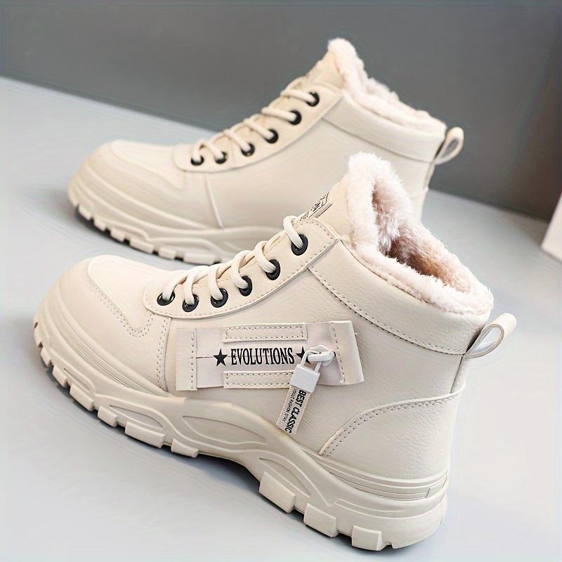 Women s Letter Graphic Thick Fleece Lined Comfy Snow Boots With Side Zippers, Anti-slip Versatile Warm Ankle Boots 35
Women s Letter Graphic Thick Fleece Lined Comfy Snow Boots With Side Zippers, Anti-slip Versatile Warm Ankle Boots 35