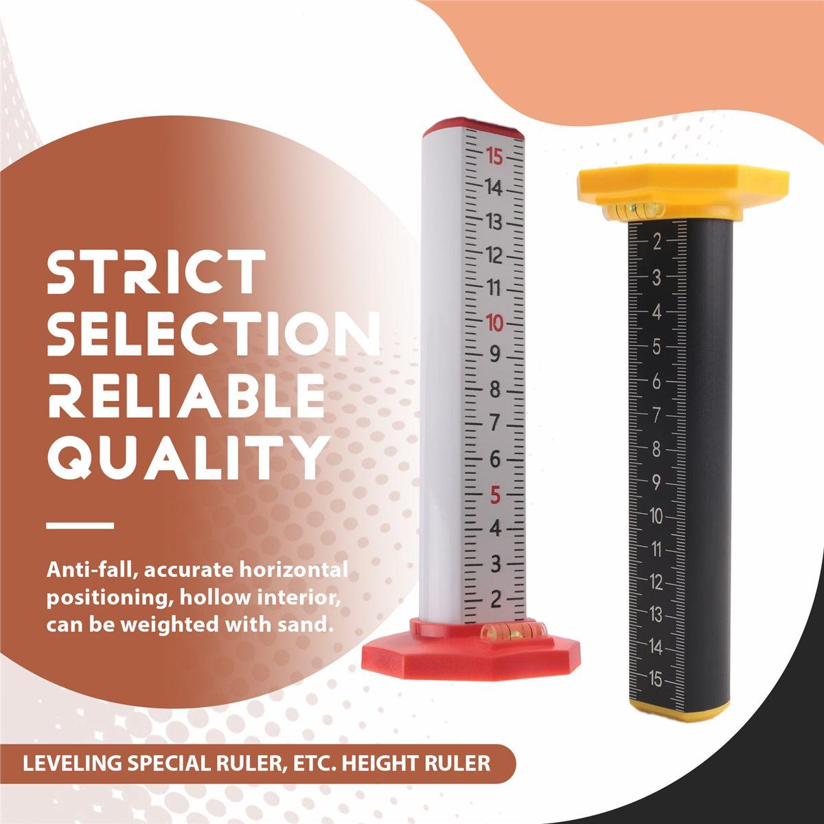 BHBL 2Pcs Ceiling and Floor Tile Height Ruler, Measuring Ruler with Magnetic Base, Measuring Ruler, Suspended Ceiling China Mainland
BHBL 2Pcs Ceiling and Floor Tile Height Ruler, Measuring Ruler with Magnetic Base, Measuring Ruler, Suspended Ceiling China Mainland