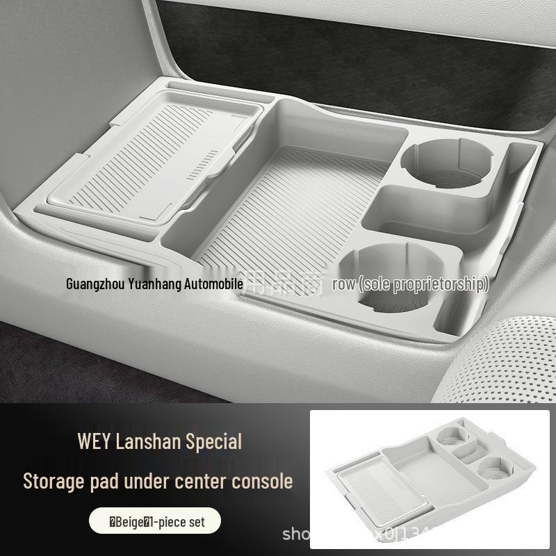 Wey Lanshan Center Console Storage Box & Glasses Holder for 25 Models
Wey Lanshan Center Console Storage Box & Glasses Holder for 25 Models