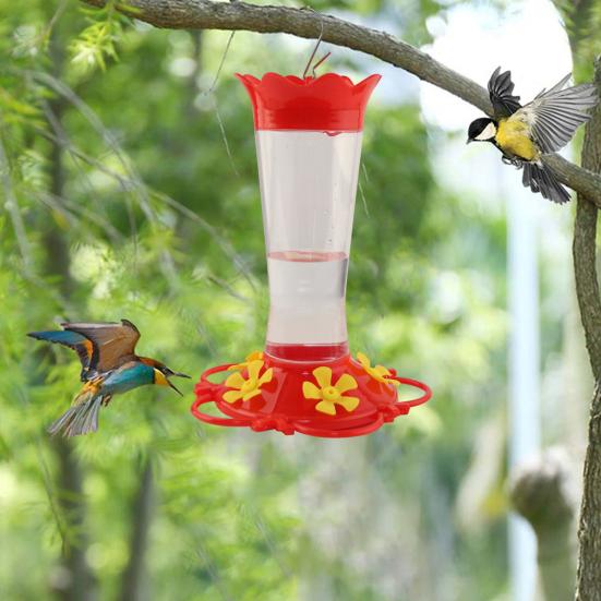 Yousheng 2 Pack Red Hummingbird Feeders Outdoor Leak-Proof Plastic Bird Feeders with 5 Ports Bee-Proof Hanging Mount Hummingbird Feeder
Yousheng 2 Pack Red Hummingbird Feeders Outdoor Leak-Proof Plastic Bird Feeders with 5 Ports Bee-Proof Hanging Mount Hummingbird Feeder