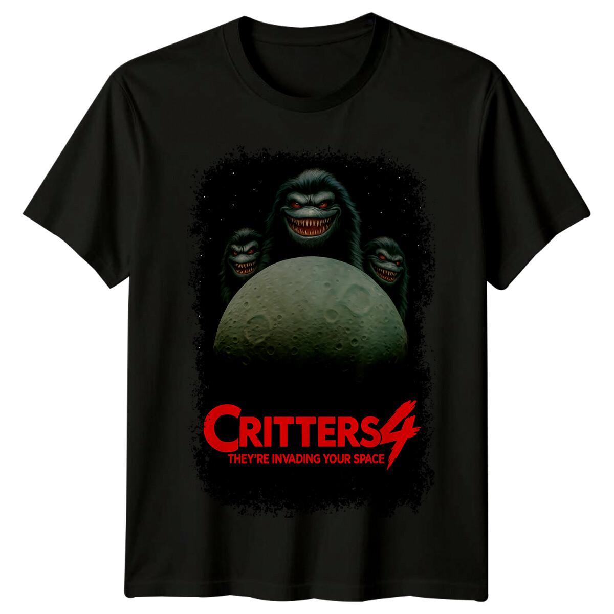 Critters 4 (1992) Movie Poster Inspired 100% Cotton T-shirt Mens Tees Top Retro 80s Tee XL
Critters 4 (1992) Movie Poster Inspired 100% Cotton T-shirt Mens Tees Top Retro 80s Tee XL