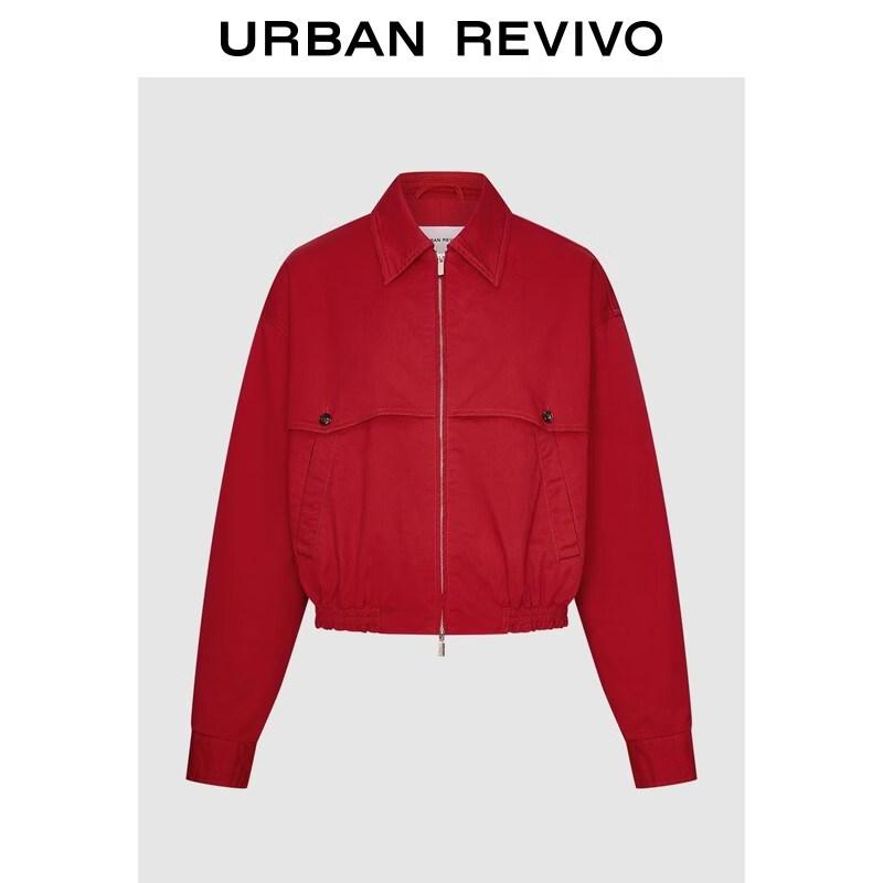 UR 2026 Women s Red Lapel Loose Utility Jacket M
UR 2026 Women s Red Lapel Loose Utility Jacket M