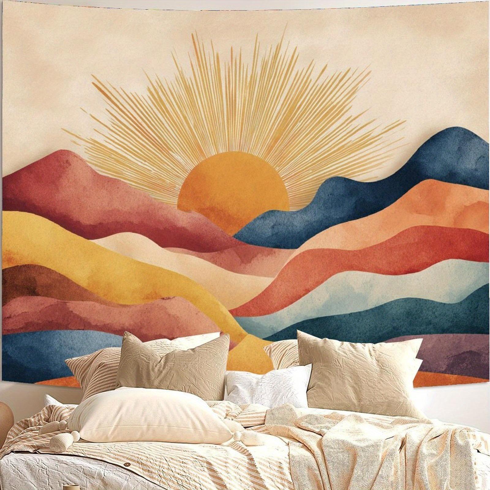 Bohemian Mandala Sunrise Tapestry Abstract Mountain Scenery Home Decor Tapestry Bohemian Style Tapestry Wall Decorating Cloth 74x94cm(29x37in)
Bohemian Mandala Sunrise Tapestry Abstract Mountain Scenery Home Decor Tapestry Bohemian Style Tapestry Wall Decorating Cloth 74x94cm(29x37in)