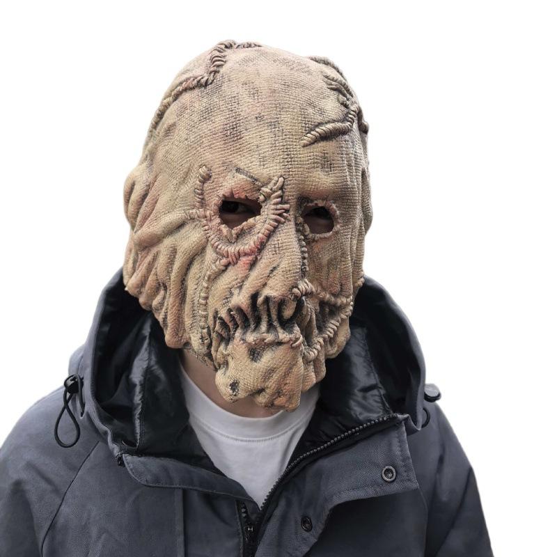 Horrible burlap sack monster headgear, latex mask One size fits all adults бежевый
Horrible burlap sack monster headgear, latex mask One size fits all adults бежевый