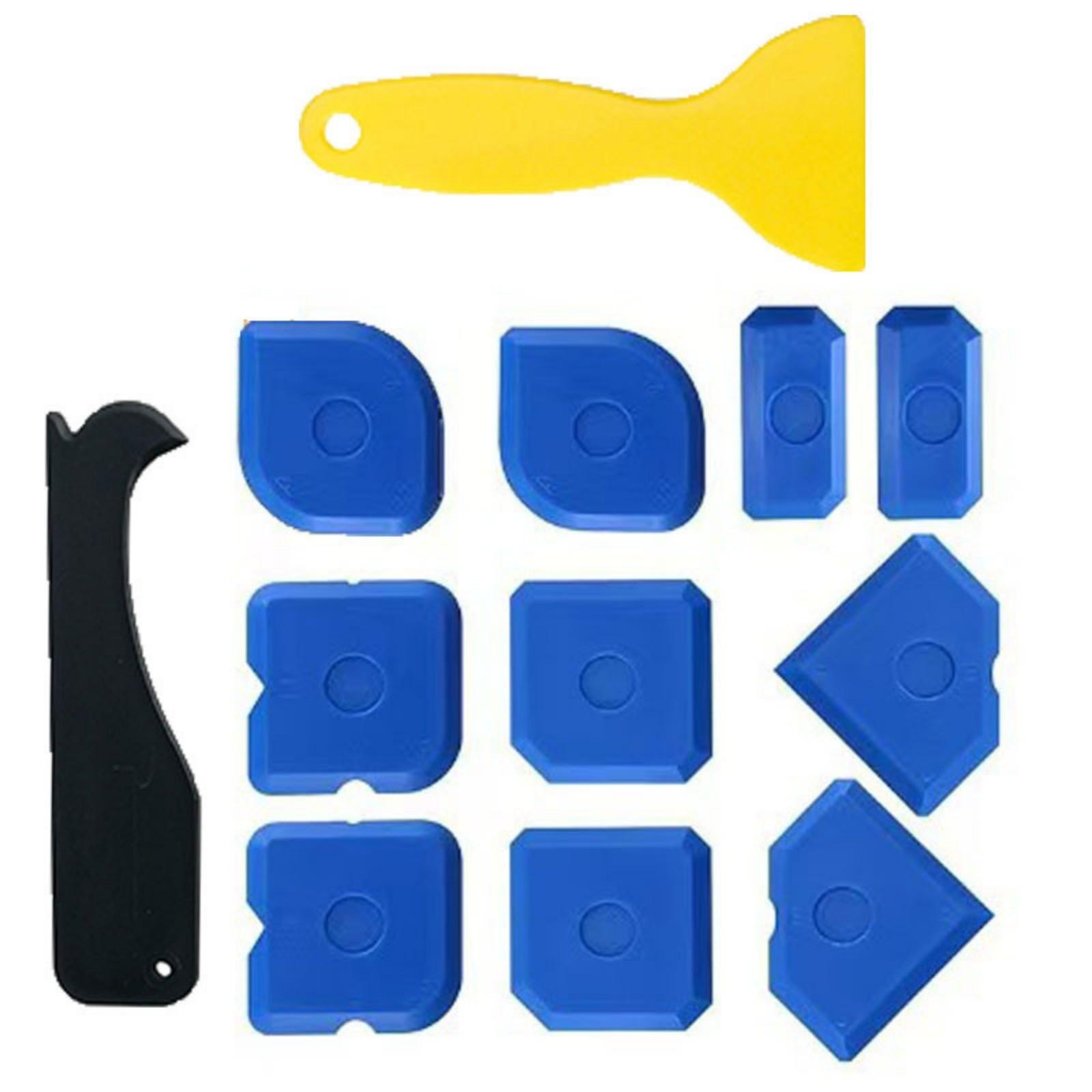 12Pcs Grout Scraper Tool Set Multipurpose Plastic Scrapers Caulking Tool For Tile Glass Surface Cleaning
12Pcs Grout Scraper Tool Set Multipurpose Plastic Scrapers Caulking Tool For Tile Glass Surface Cleaning