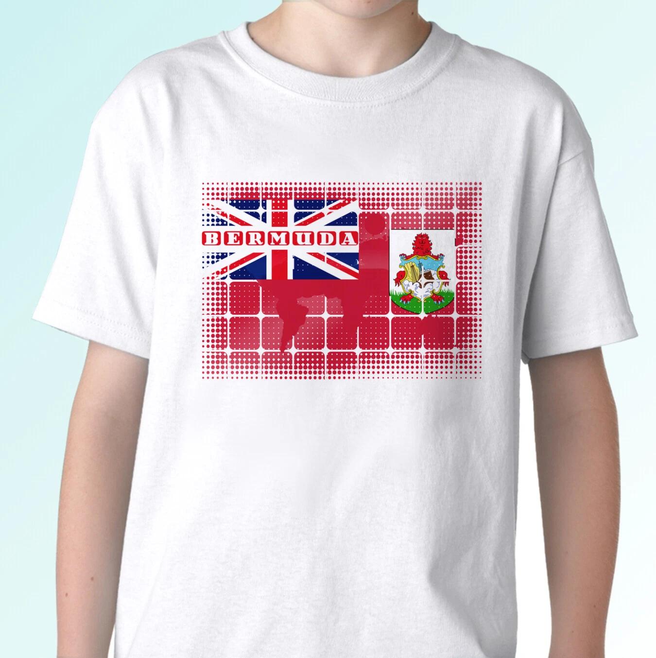 Bermuda flag white kids boys T-Shirt holiday top graphic design s s kids sizes 100
Bermuda flag white kids boys T-Shirt holiday top graphic design s s kids sizes 100
