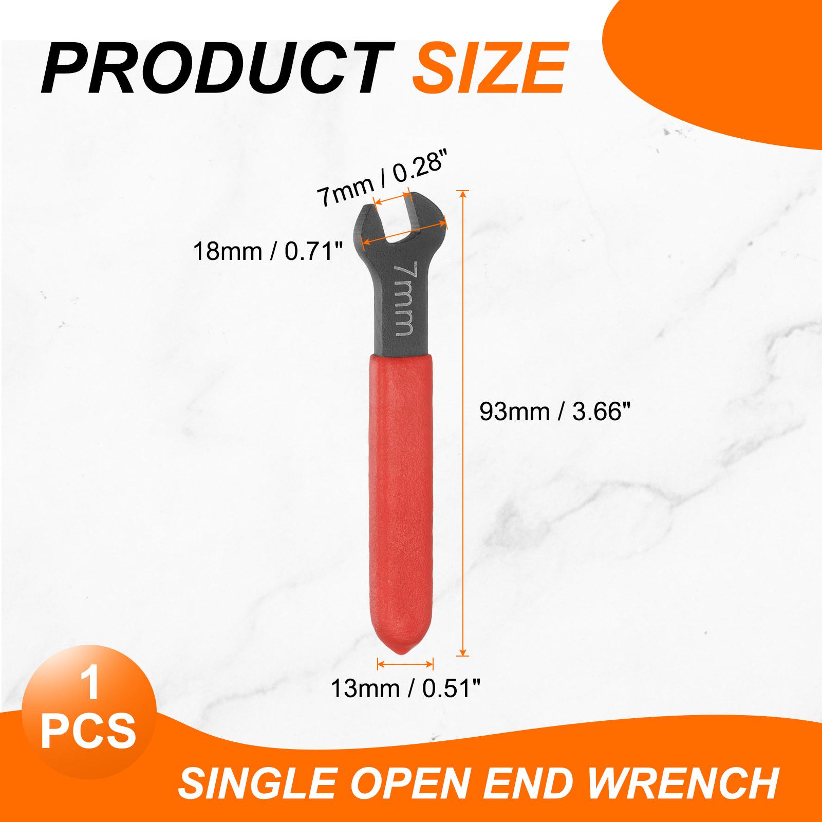 Uxcell Single Open End Wrench 7mm-20mm Metric 15 Degree Offset Angle U-Shaped Spanner Flat Head BlackeningWrench for Auto Repair
Uxcell Single Open End Wrench 7mm-20mm Metric 15 Degree Offset Angle U-Shaped Spanner Flat Head BlackeningWrench for Auto Repair