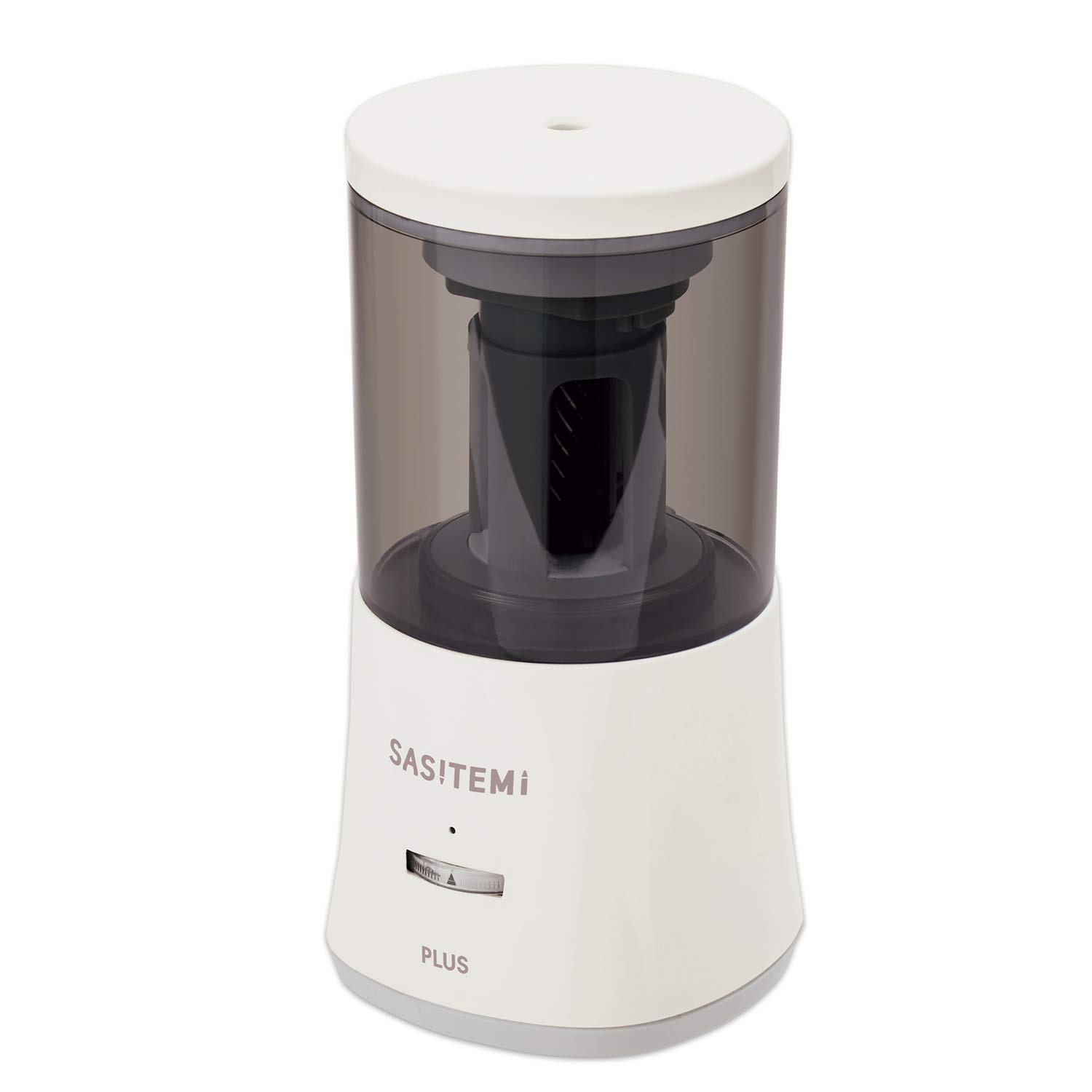 Plus Pencil Sharpener электрическая точилка для карандашей автоматическая SASITEMI Ivory FS-760 84-019 слоновая кость
Plus Pencil Sharpener электрическая точилка для карандашей автоматическая SASITEMI Ivory FS-760 84-019 слоновая кость