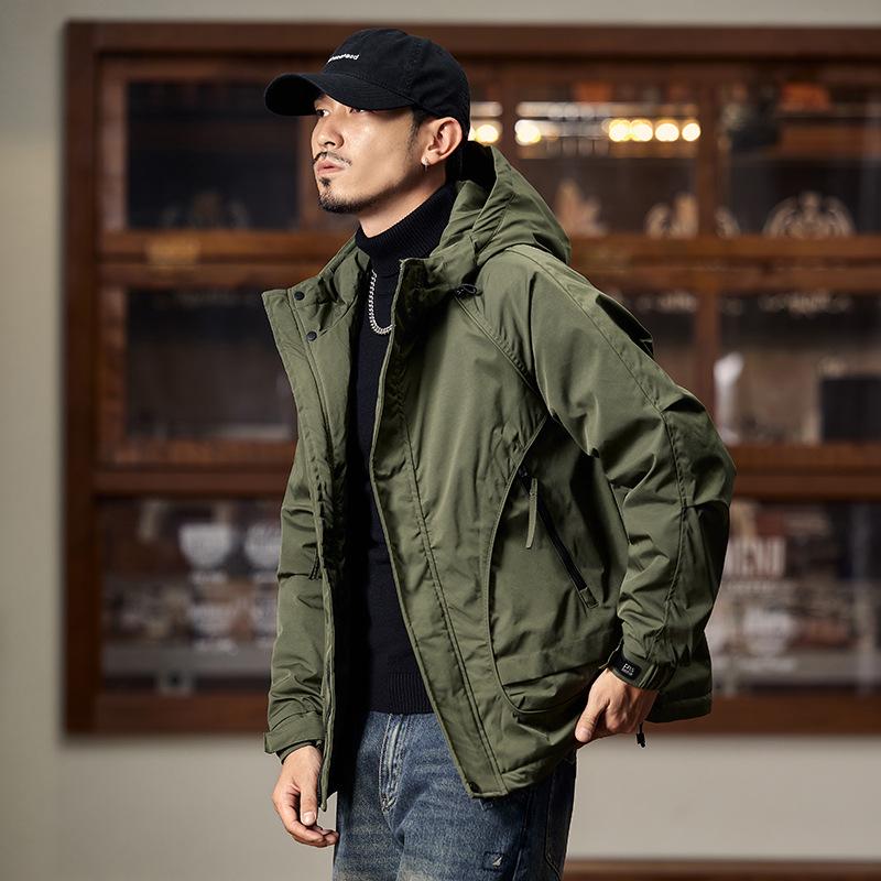 Men s Retro Workwear Cotton Windbreaker with Hood, Autumn/Winter 2025 L (120-140 lbs) армія зелений колір
Men s Retro Workwear Cotton Windbreaker with Hood, Autumn/Winter 2025 L (120-140 lbs) армія зелений колір