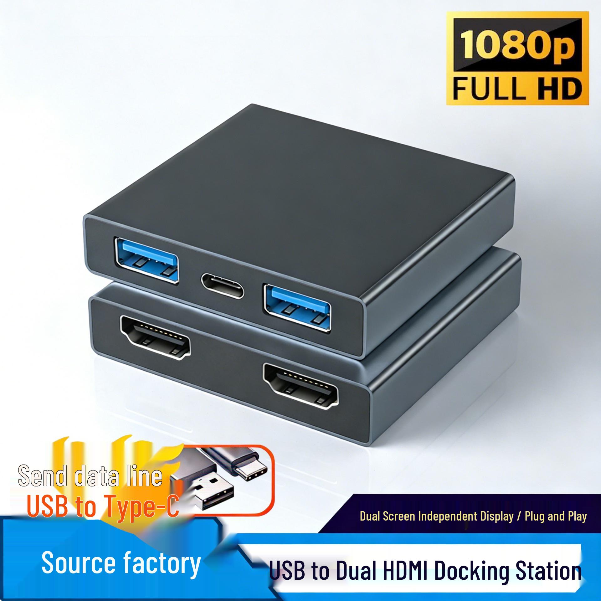 5-in-1 Type-C Hub: 4K HDMI Dock with PD for Laptop & Phone Screen Casting
5-in-1 Type-C Hub: 4K HDMI Dock with PD for Laptop & Phone Screen Casting