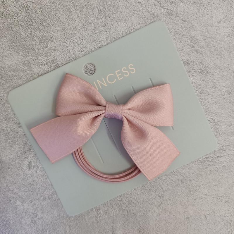 Korean-style original sweet and cute student hair accessory, solid color bow hair tie, high-elastic multi-strand rubber band hair rope Pink One
Korean-style original sweet and cute student hair accessory, solid color bow hair tie, high-elastic multi-strand rubber band hair rope Pink One