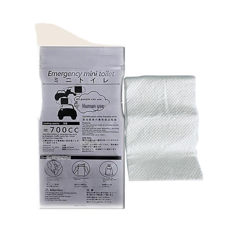 700ml Unisex Disposable Travel Urine Bag - Large Capacity for Outdoor and Car Emergencies
700ml Unisex Disposable Travel Urine Bag - Large Capacity for Outdoor and Car Emergencies