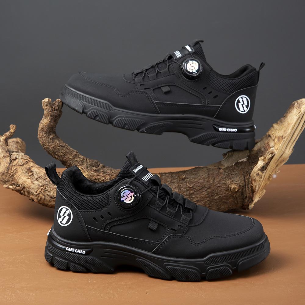 Spring men s shoes 2025 new breathable tooling shoes men s trendy fashion men s platform casual board shoes 39
Spring men s shoes 2025 new breathable tooling shoes men s trendy fashion men s platform casual board shoes 39