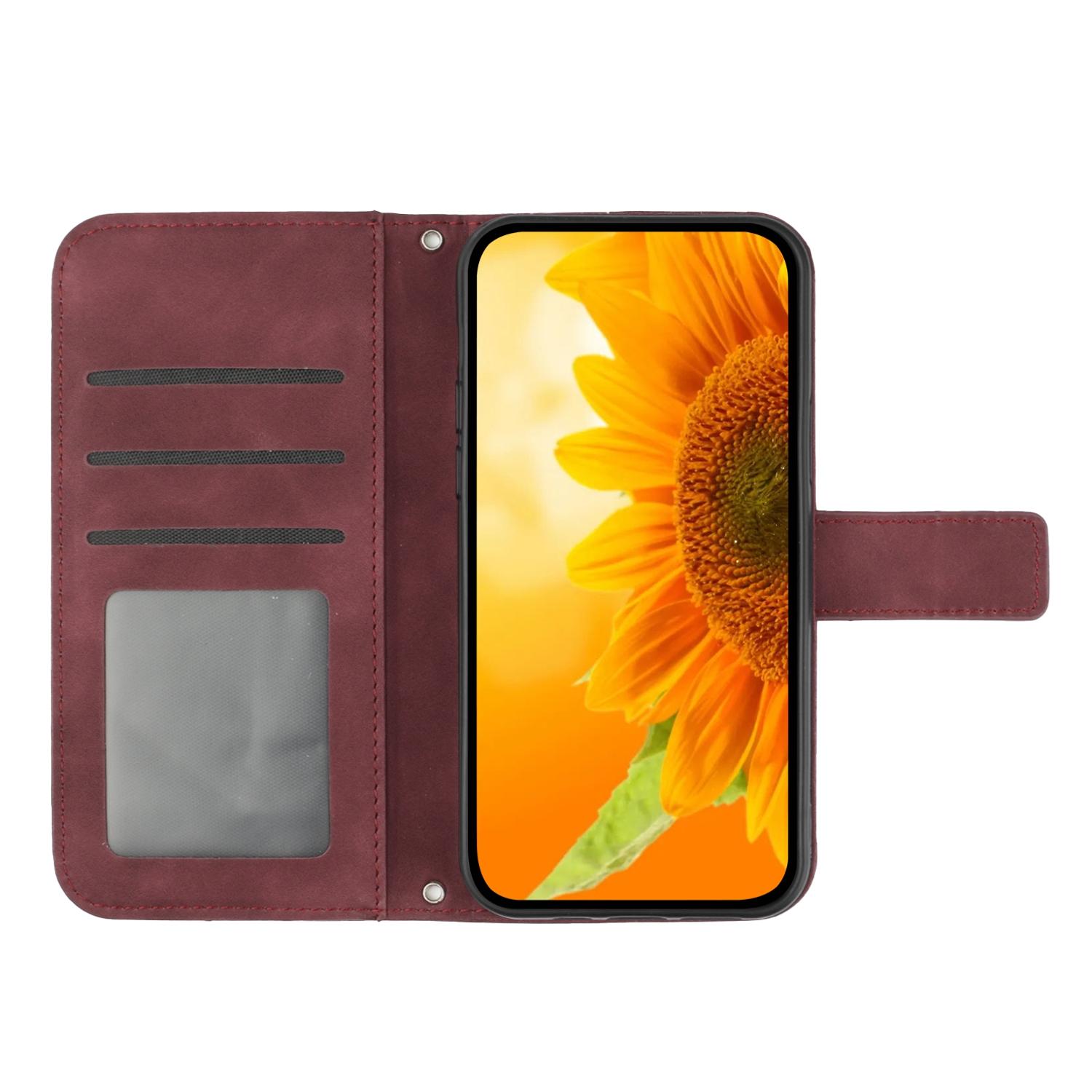 HT04 For Xiaomi 14 Case Sunflower Imprinted Stand Wallet Cover with Shoulder Strap Rose
HT04 For Xiaomi 14 Case Sunflower Imprinted Stand Wallet Cover with Shoulder Strap Rose
