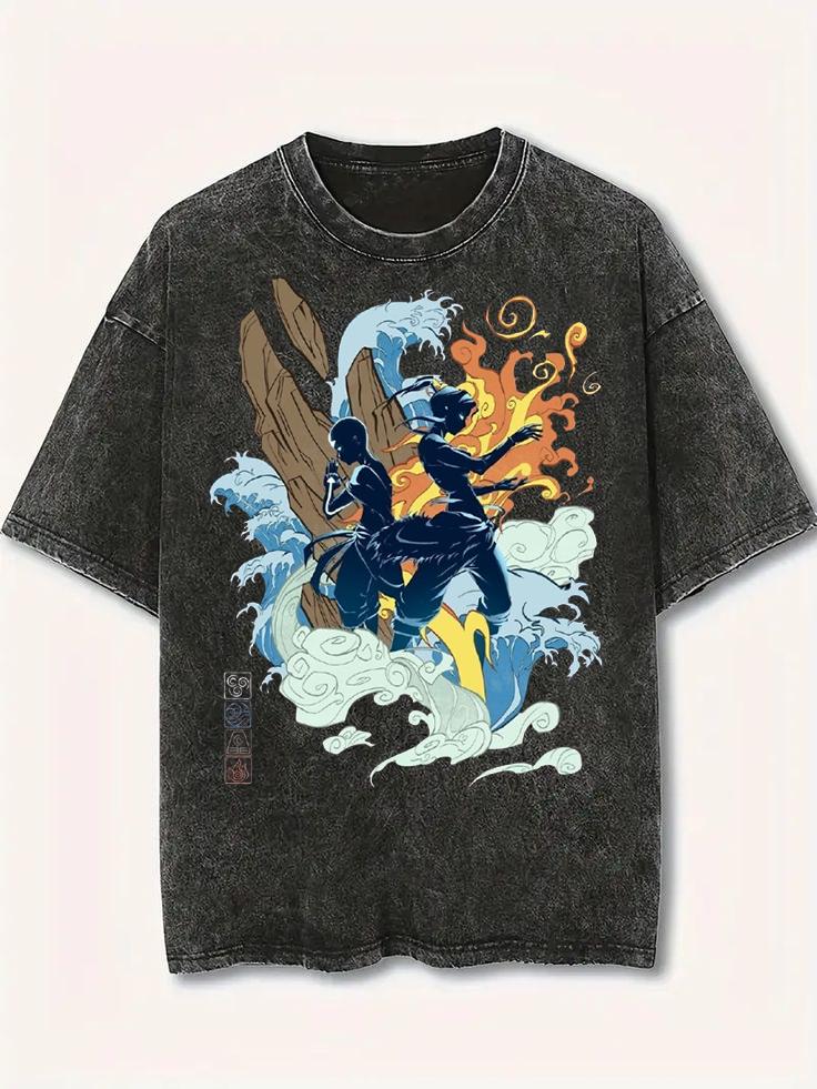 Vintage Wash Anime TShirt Elemental Balance Graphic Tee New Cotton Summer Tshirt for Men Relaxing and Comfortable XL
Vintage Wash Anime TShirt Elemental Balance Graphic Tee New Cotton Summer Tshirt for Men Relaxing and Comfortable XL