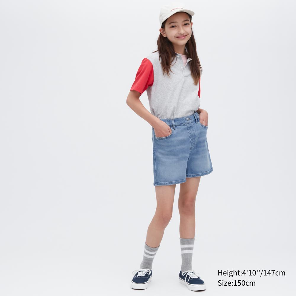 Джинсовые шорты UNIQLO GIRLS
Джинсовые шорты UNIQLO GIRLS