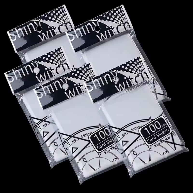 5Packs Transparent Card Sleeves 100PCS/Pack Waterproof Dirt Proof Card Protector 61x88 65x90 Game Idol Album Cards Gathering ZYF
5Packs Transparent Card Sleeves 100PCS/Pack Waterproof Dirt Proof Card Protector 61x88 65x90 Game Idol Album Cards Gathering ZYF