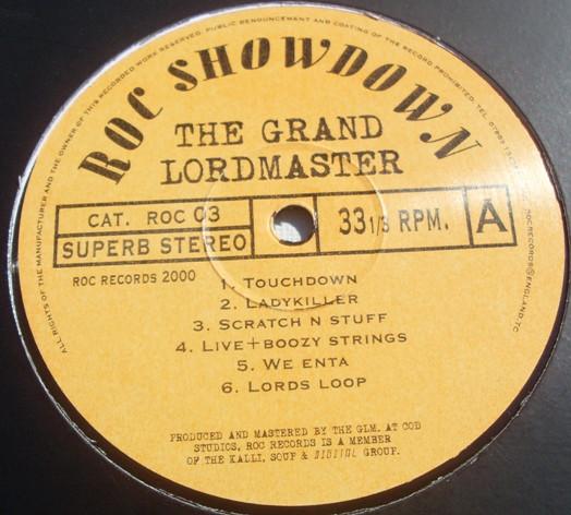 12inch Record DJ PROPER & THE GRAND LORDMASTER - Roc Showdown ROC003 ROC Records 2000 UK Dance & Electronica Used
12inch Record DJ PROPER & THE GRAND LORDMASTER - Roc Showdown ROC003 ROC Records 2000 UK Dance & Electronica Used
