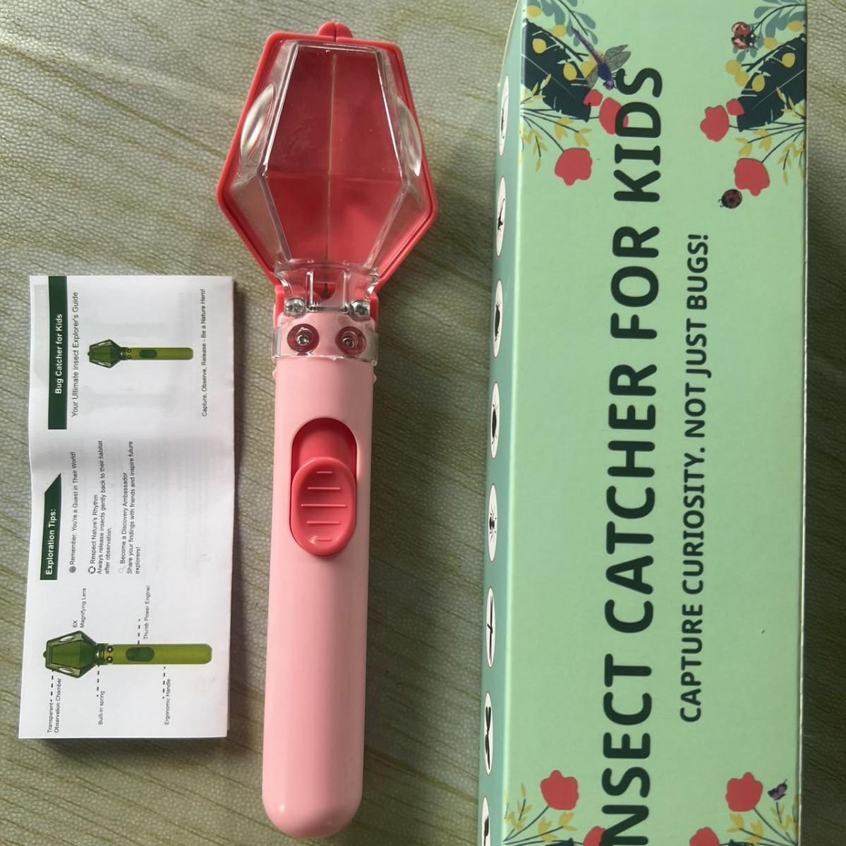 Educational Bug Catching Tool for Children Outdoor Insect Explorer Interactive Observation Toy
Educational Bug Catching Tool for Children Outdoor Insect Explorer Interactive Observation Toy