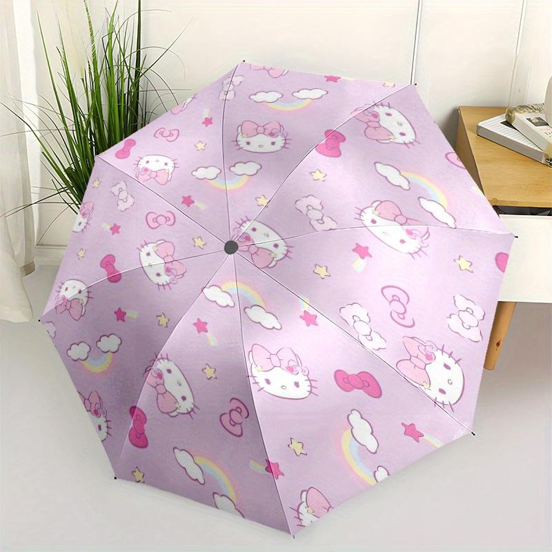 Rainbow Hello Kitty Durable Cartoon Folding Umbrella, Portable 3-Fold Compact Umbrella for Men and Women, Suitable for Travel or Daily Use.Y092
Rainbow Hello Kitty Durable Cartoon Folding Umbrella, Portable 3-Fold Compact Umbrella for Men and Women, Suitable for Travel or Daily Use.Y092