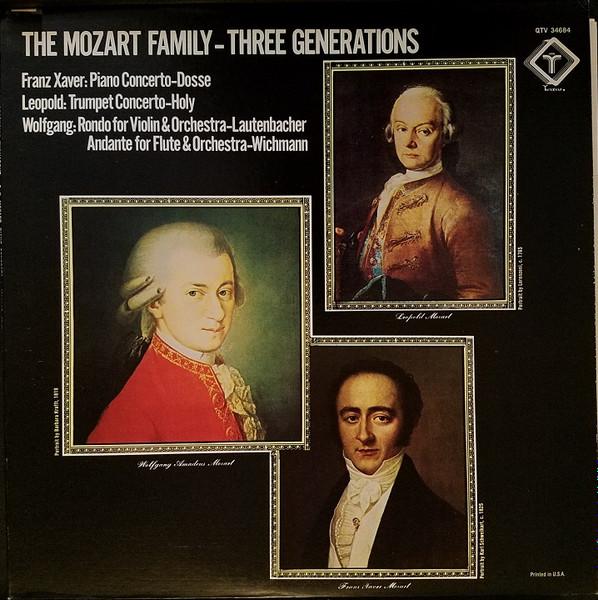LP Record FRANZ XAVER MOZART LEOPOLD MOZART Mozart Family Three Generations QTV34684 TURNABOUT 1978 US Classical Used
LP Record FRANZ XAVER MOZART LEOPOLD MOZART Mozart Family Three Generations QTV34684 TURNABOUT 1978 US Classical Used