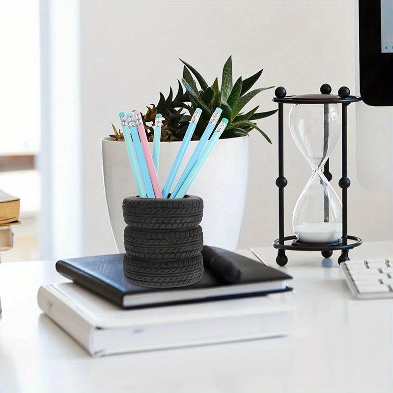 1pc Creative Tire Shaped Pen Holder School Stationery Supplies Pencil Holder Storage Bucket Unique Office Desk Organizer
1pc Creative Tire Shaped Pen Holder School Stationery Supplies Pencil Holder Storage Bucket Unique Office Desk Organizer