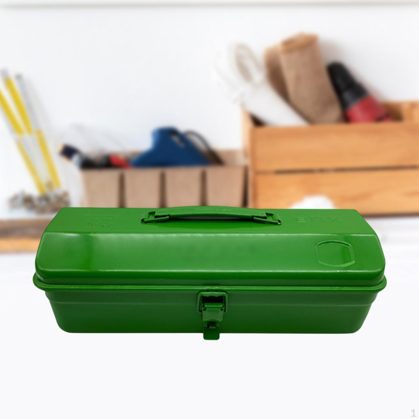 Metal Tool Box with Handle,Hip Roof Style Multipurpose Container Organizer Case Portable for
Metal Tool Box with Handle,Hip Roof Style Multipurpose Container Organizer Case Portable for