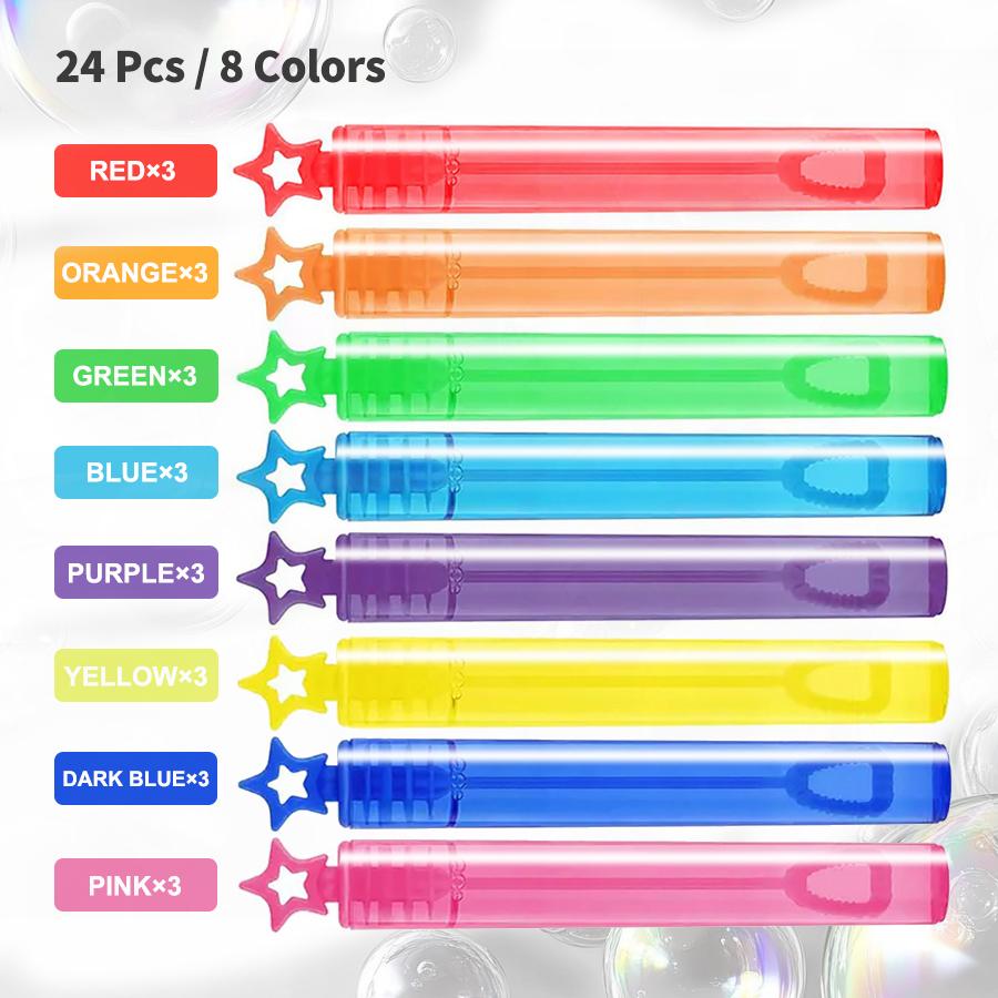 24 шт. Разноцветные мыльные палочки для пузырей, Вечеринка, Детские подарочные пакеты, Большие пузыри, Мини-пузыри, Сувениры для вечеринки, Пузыри для детей, Вечеринка звезда
24 шт. Разноцветные мыльные палочки для пузырей, Вечеринка, Детские подарочные пакеты, Большие пузыри, Мини-пузыри, Сувениры для вечеринки, Пузыри для детей, Вечеринка звезда